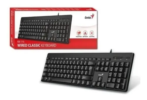  TECLADO USB GENIUS - KB-116