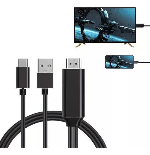 ADAPTADOR MHL - TIPO C A HDMI - CEL A TV