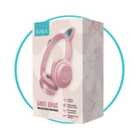 AURICULAR GATITO ROSADO XAEA MODX-708