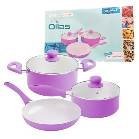 BATERIA COCINA 3 PIEZAS OR020B-A