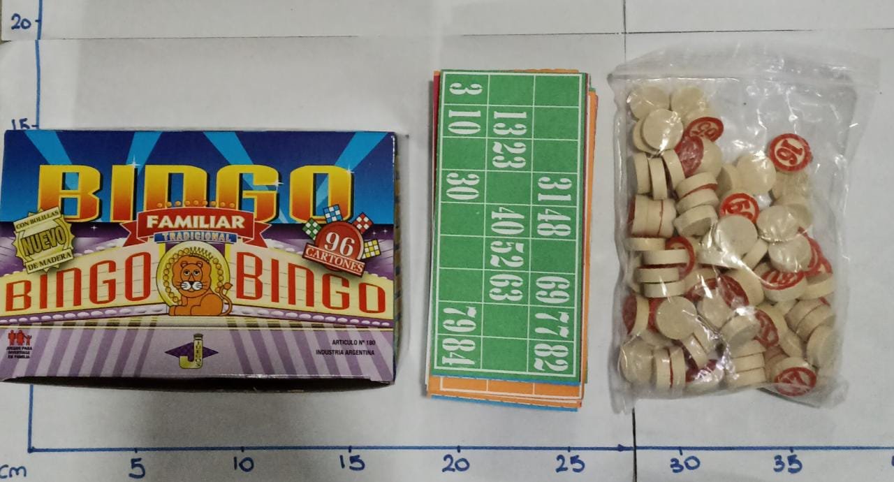 BINGO - LOTERIA X 96 CARTONES
