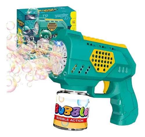 BURBUJERO PISTOLA CON LUZ -  BUBBLE ACTION 363.66A