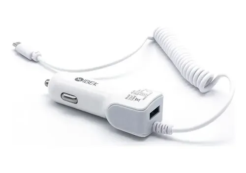 CARGADOR 12V AUTO TIPO V8 CABLE AC-01