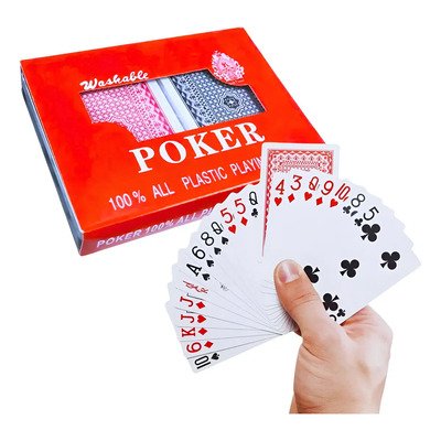 CARTA LOBA POKER ROJO
