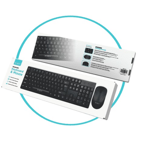 COMBO TECLADO Y MOUSE INALAMBRICO + MODO-732