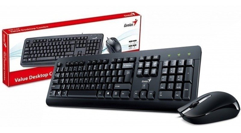 COMBO TECLADO Y MOUSE USB - KM-160
