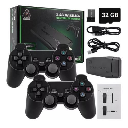 CONSOLA RETRO 2.4 WIRELESS + 2 JOYSTICK