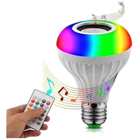 FOCO PARLANTE LED RGB C/CONTROL