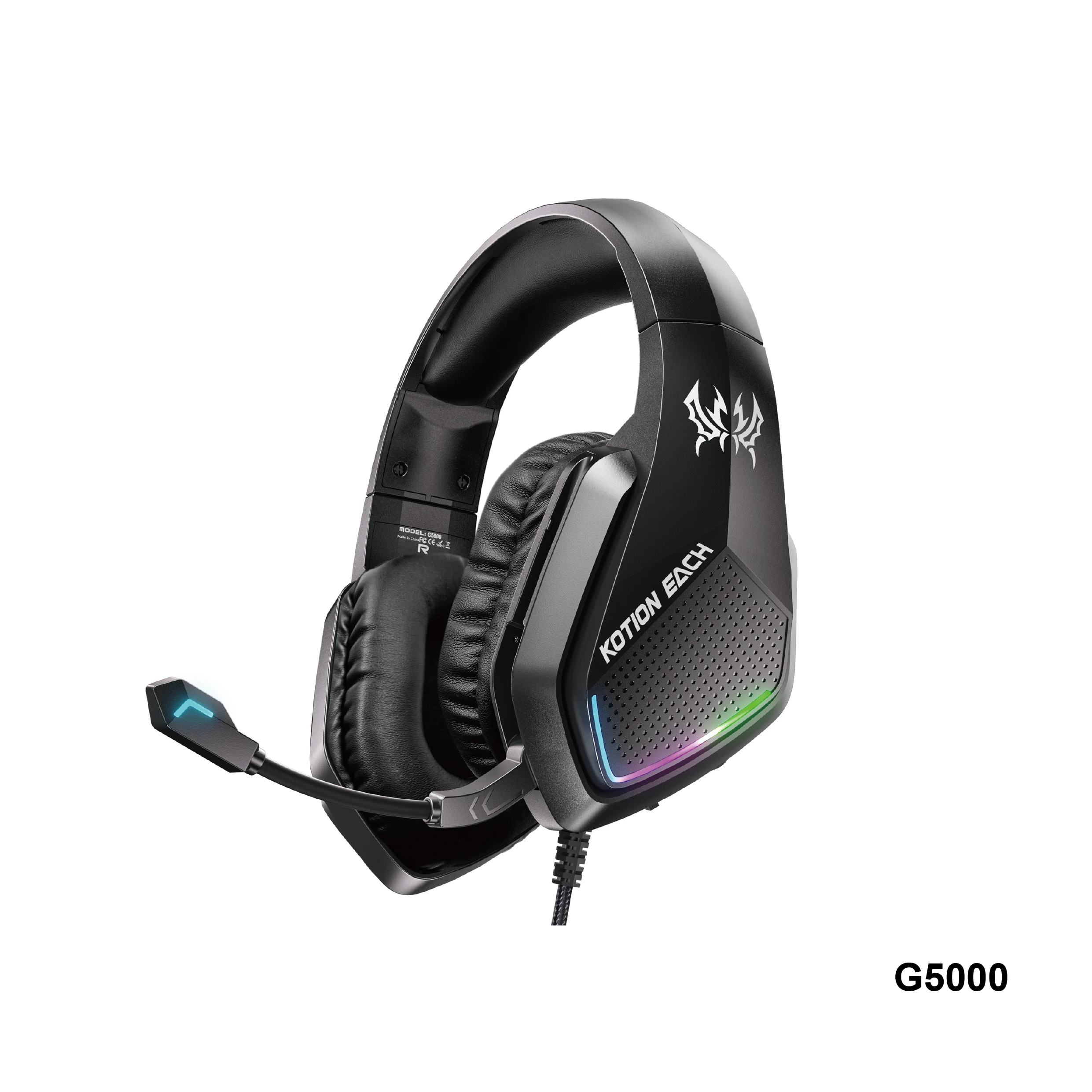 G5000 AURICULAR GAMER CON 3.5mm+USB + CABLE 1 A 2