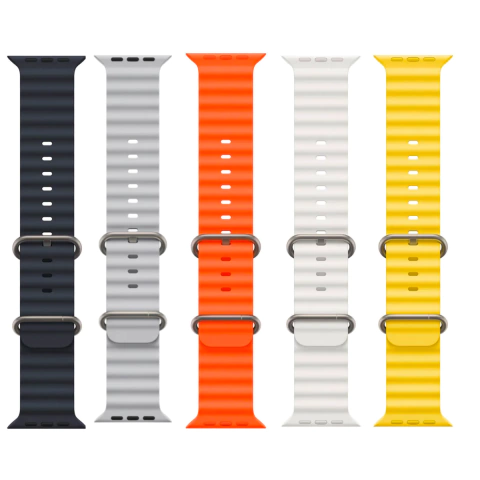 MALLA RELOJ OCEAN BRAND SILICONA 