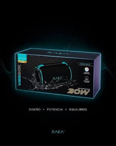 PARLANTE BLUETOOTH 2x3" VIBEBOX - MODX-00GA