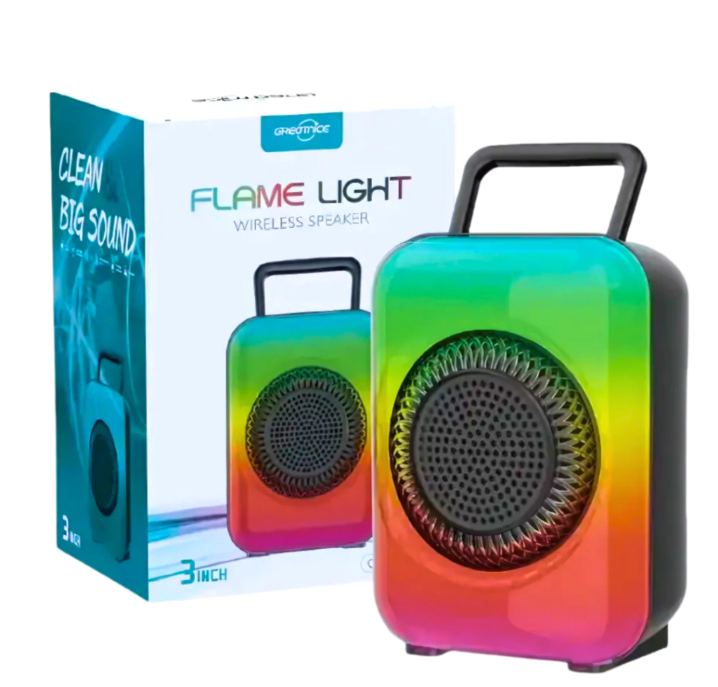 PARLANTE BLUETOOTH 3" FLAME GTS-1867