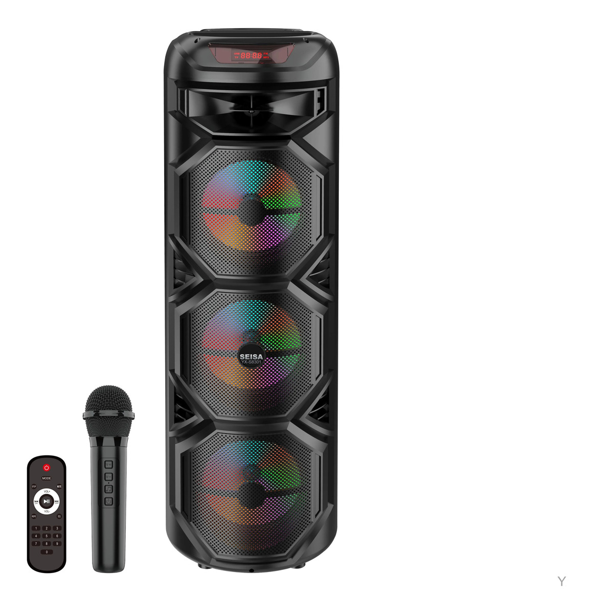 PARLANTE BLUETOOTH 3x8" YX-S8301
