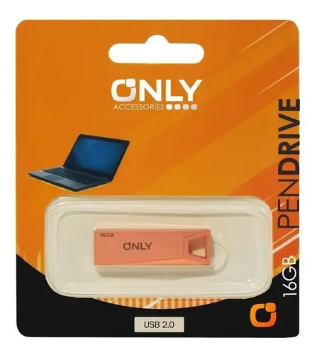 PEN DRIVE 16 GB ONLY METAL