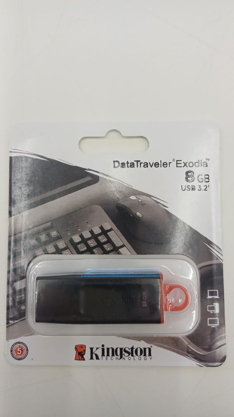 PEN DRIVE 8 GB KINGSTON DATATRAVELER EXODIA