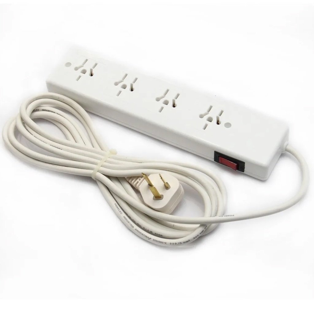 PROLONGADOR ALARGUE ZAPATILLA 1.5 METROS CON INTERRUPTOR