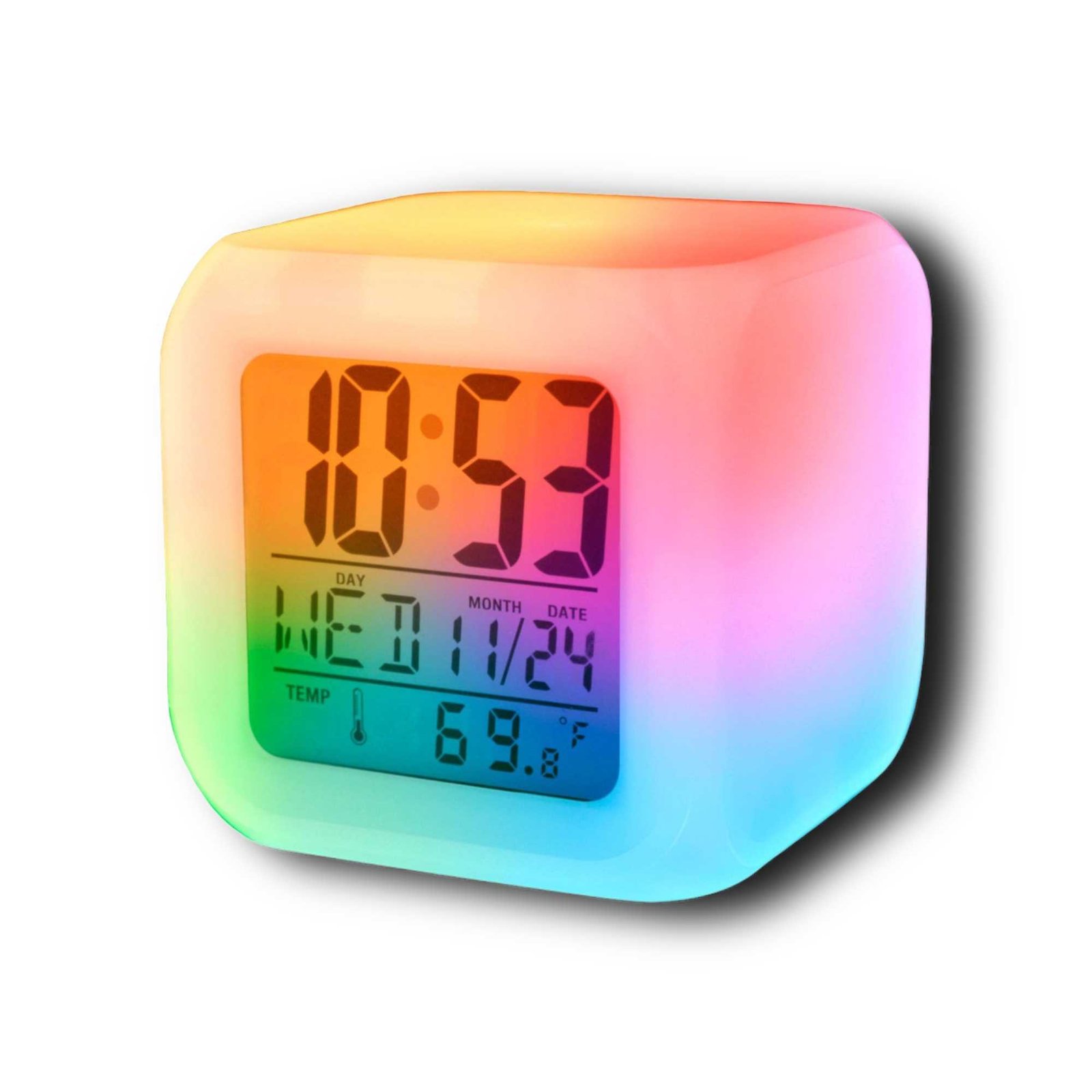 RELOJ DESPERTADOR CUBO DESPERTADOR DX-CUBEREL