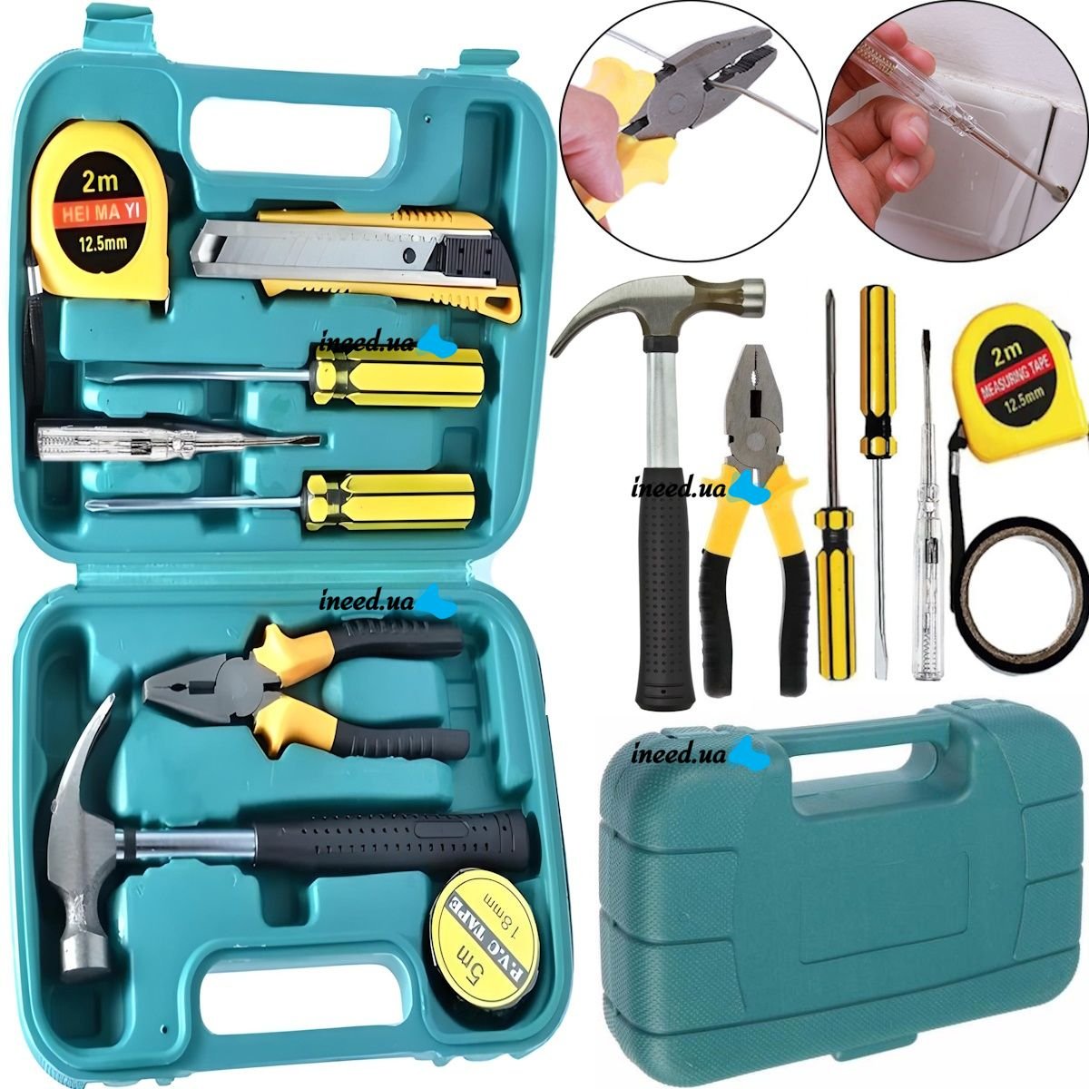 SET DE HERRAMIENTAS 9 PIEZAS - SJ8009A