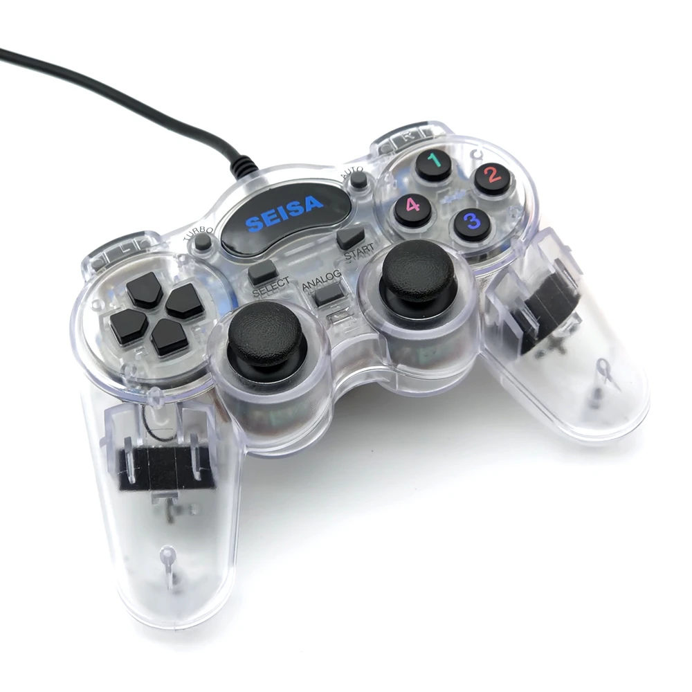 SJ-703TM JOYSTICK PARA PC TRANSPARENTE CON CABLE