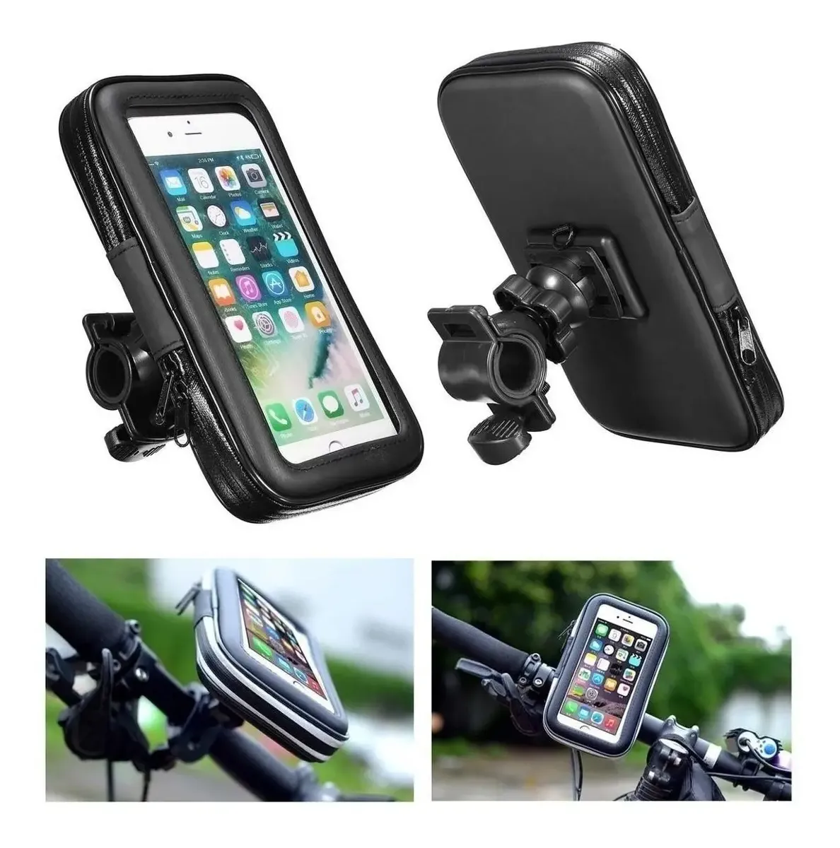 SOPORTE CEL PARA BICI-MOTO MOD15 