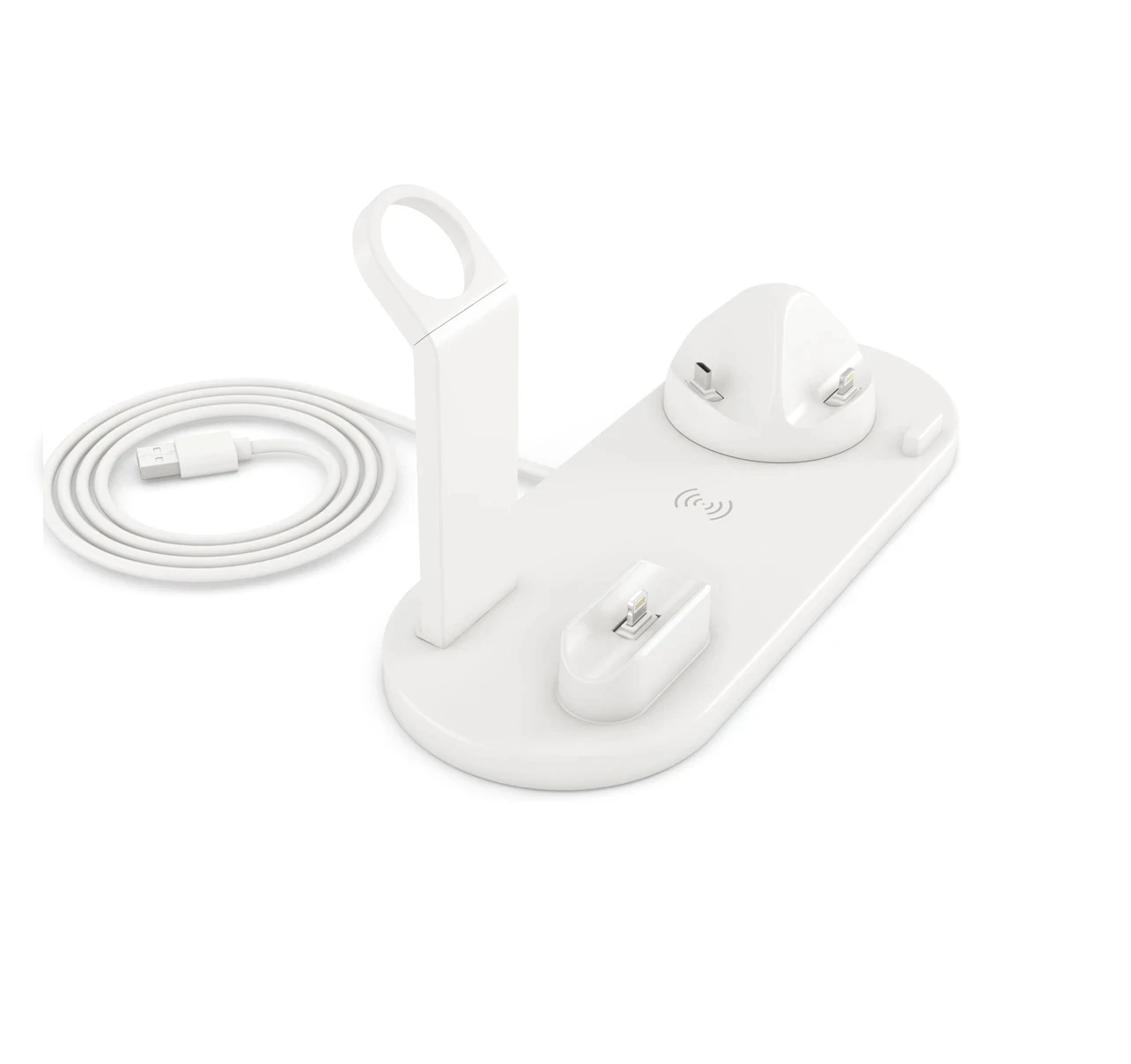 SOPORTE DE CARGA PARA RELOJ Y AURICULAR 5 EN 1 BXD-07 1601 