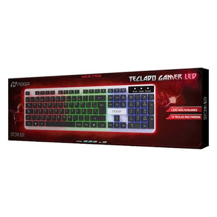 TECLADO GAMER LED USB NOGA NKB-T100